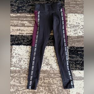 Pink Victoria Secret Women’s Leggings.  Size: XS
